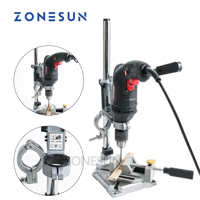 ZONESUN With fixed Electric Dr - Woodworking Drills 评论和价格