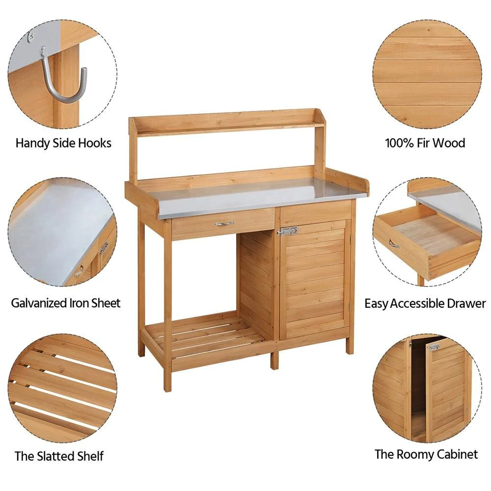 Outdoor Home Use Solid Wood Po - Woodworking Bench 评论和价格