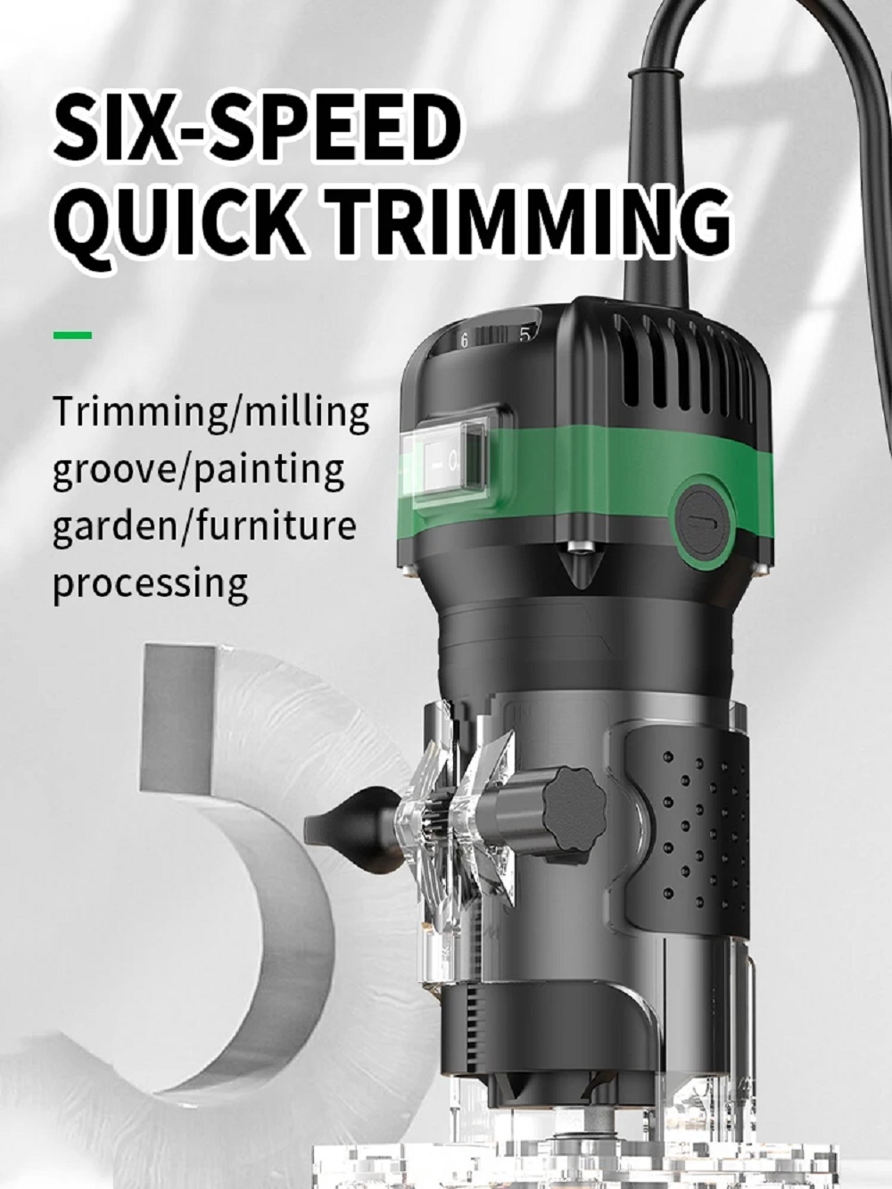 800W Electric Wood Router Wood - Woodworking Manufacturing 评论和价格