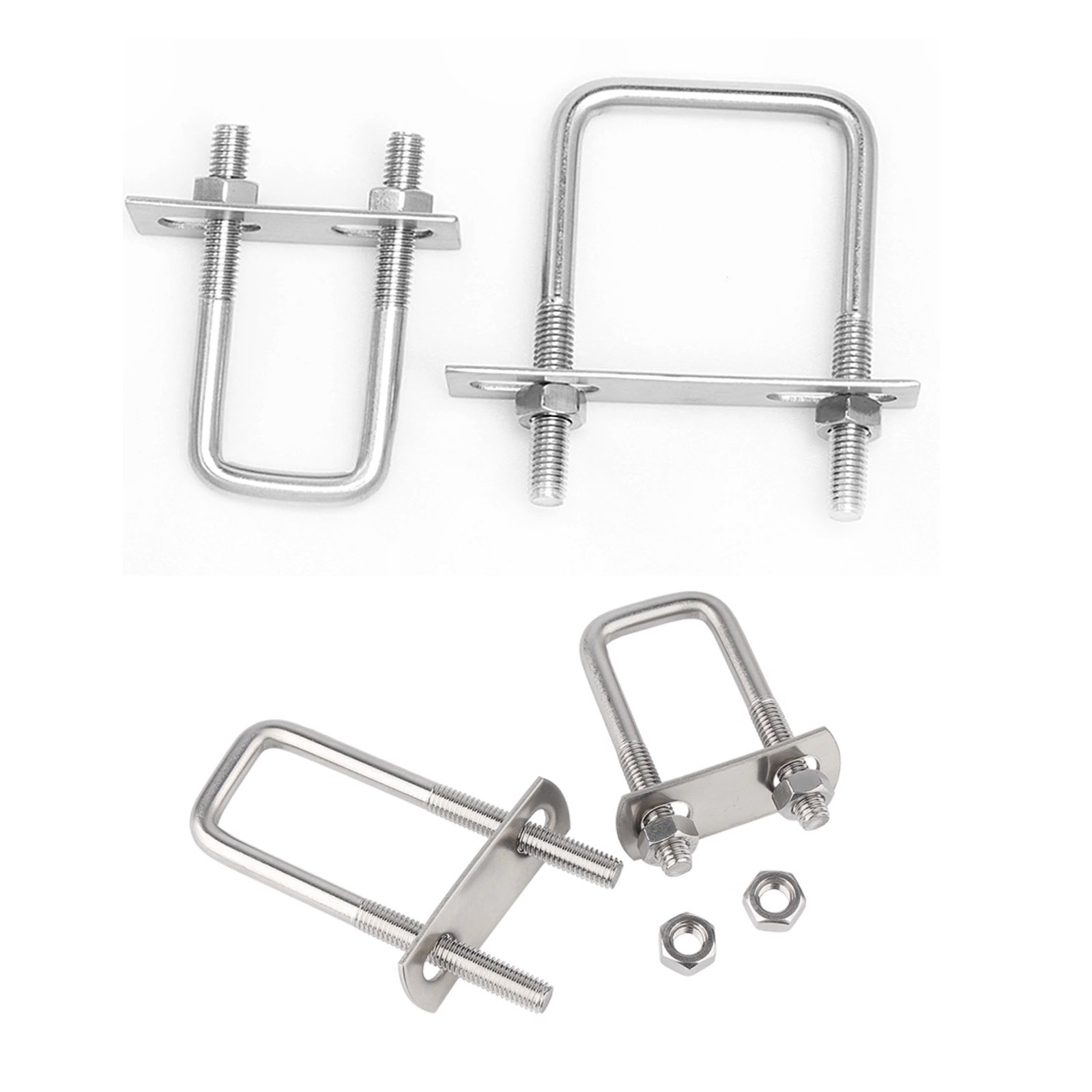 1/2sets M6 M8 M10 M12 304 Stai - Woodworking Right Angle Clamp 评论和价格