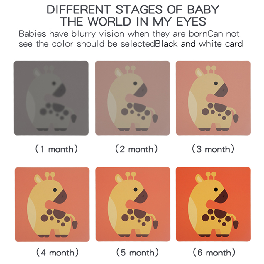 Baby Visual Stimulation Cards  - Woodworking Kids Toys 评论和价格