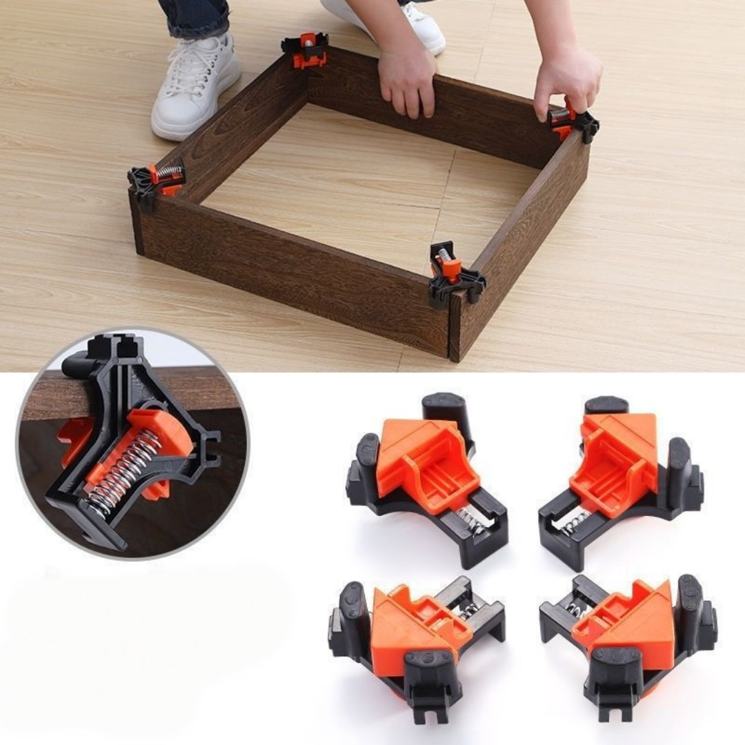 4pcs 90° Right Angle Clamp Fix - Woodworking Right Angle Clamp 评论和价格