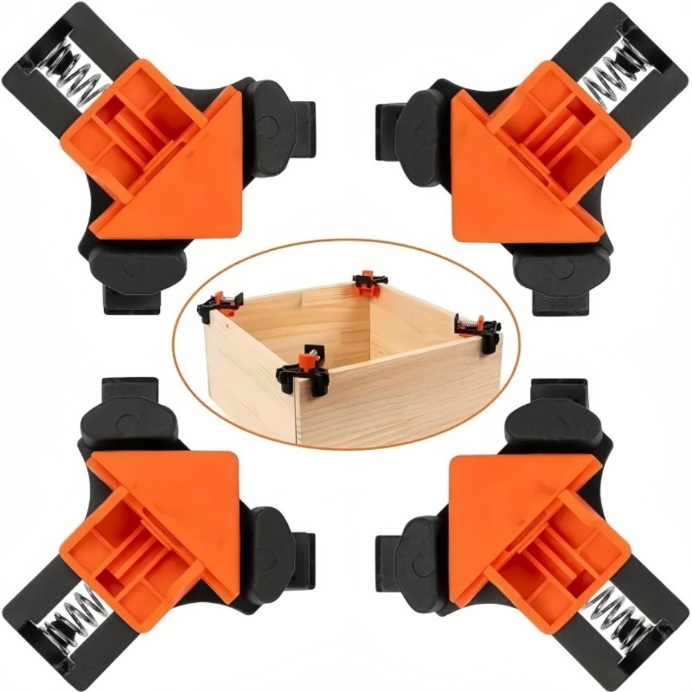 4pcs 90° Right Angle Clamp Fix - Woodworking Right Angle Clamp 评论和价格