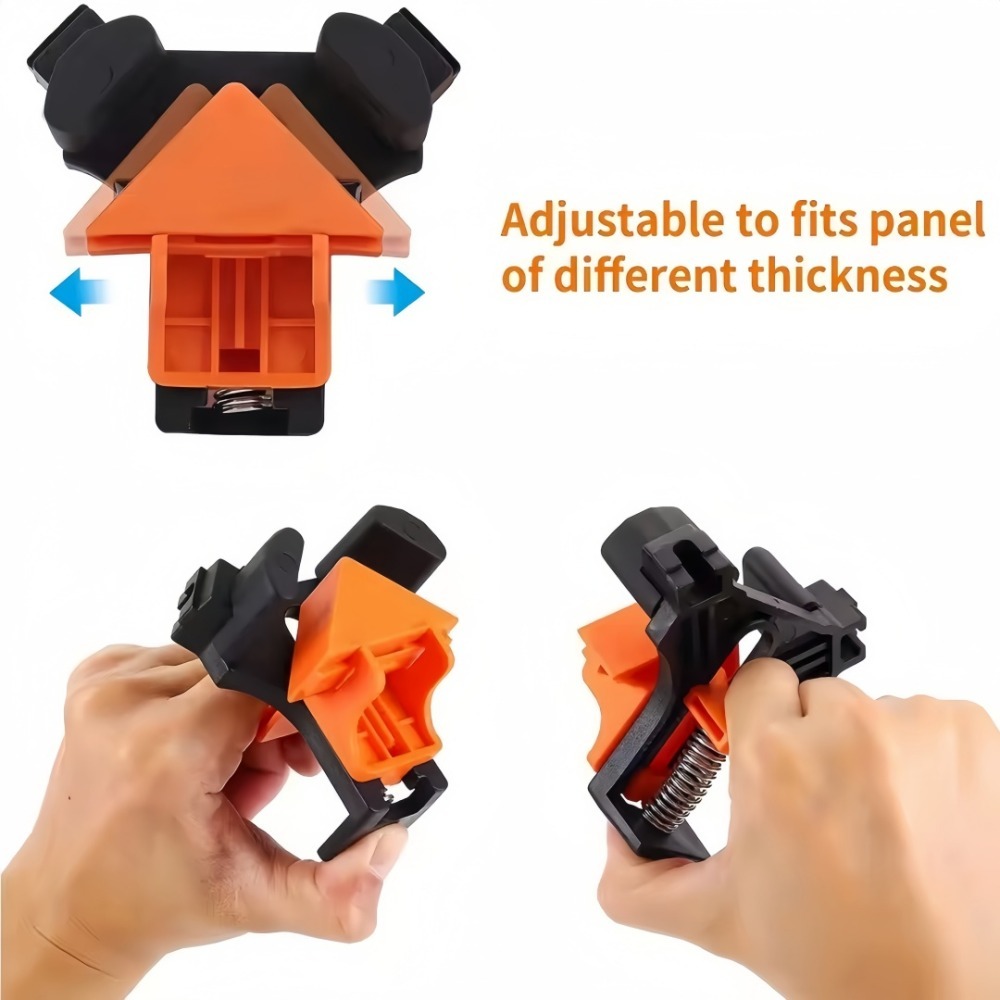 4pcs 90° Right Angle Clamp Fix - Woodworking Right Angle Clamp 评论和价格