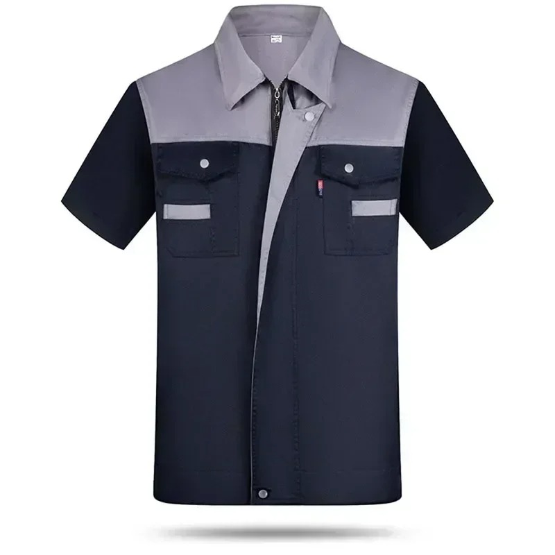 Men Women Short Sleeve Work Co - Woodworking Overalls 评论和价格