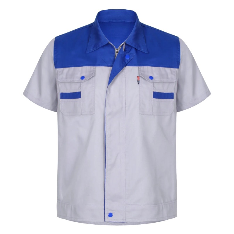 Men Women Short Sleeve Work Co - Woodworking Overalls 评论和价格