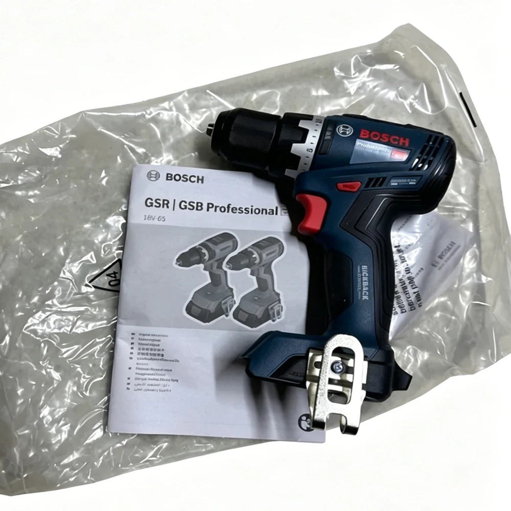 Bosch GSR 18V-65 Brushless Ele - Woodworking Drills 评论和价格