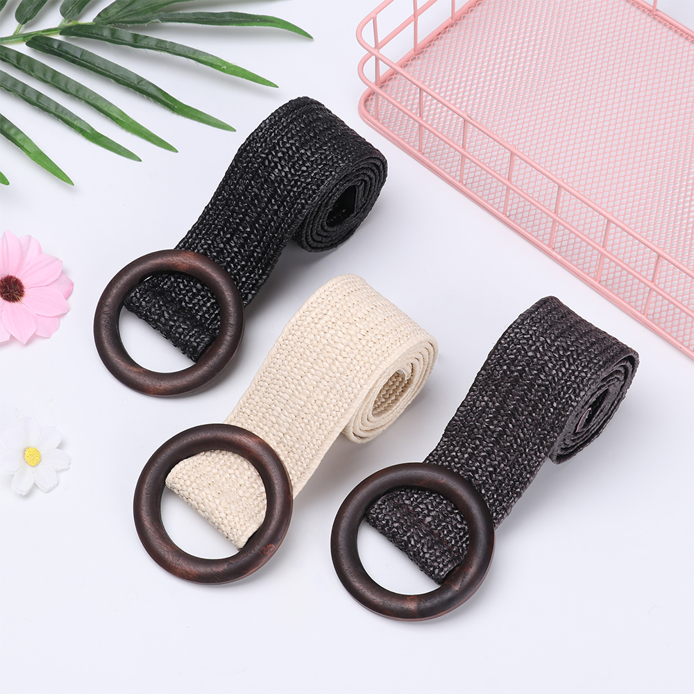 1PC Women Fashion Casual Straw - Woodworking Women 评论和价格