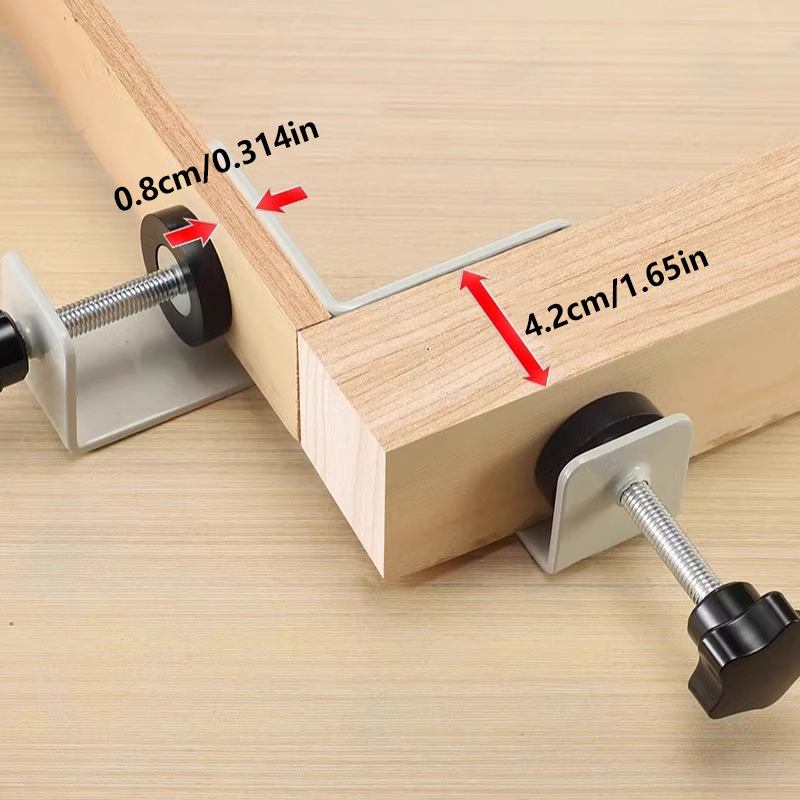 1/2pc 90 Degree Positioning Sq - Woodworking Right Angle Clamp 评论和价格