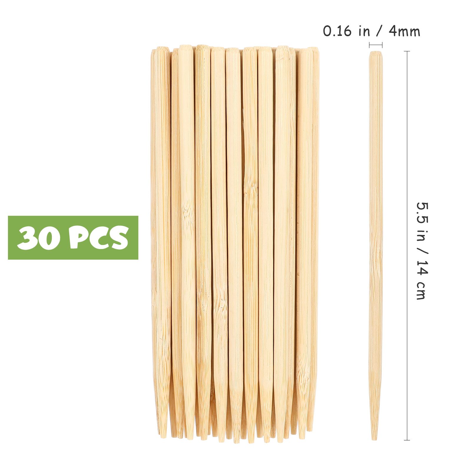 30pcs Scratch Bamboo Pens Wax  - Woodworking Kids Toys 评论和价格