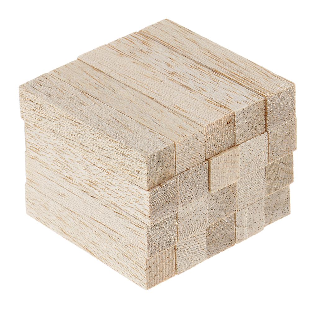 Balsa Wood Shapes DIY Craft Bl - Woodworking Projects Art 评论和价格