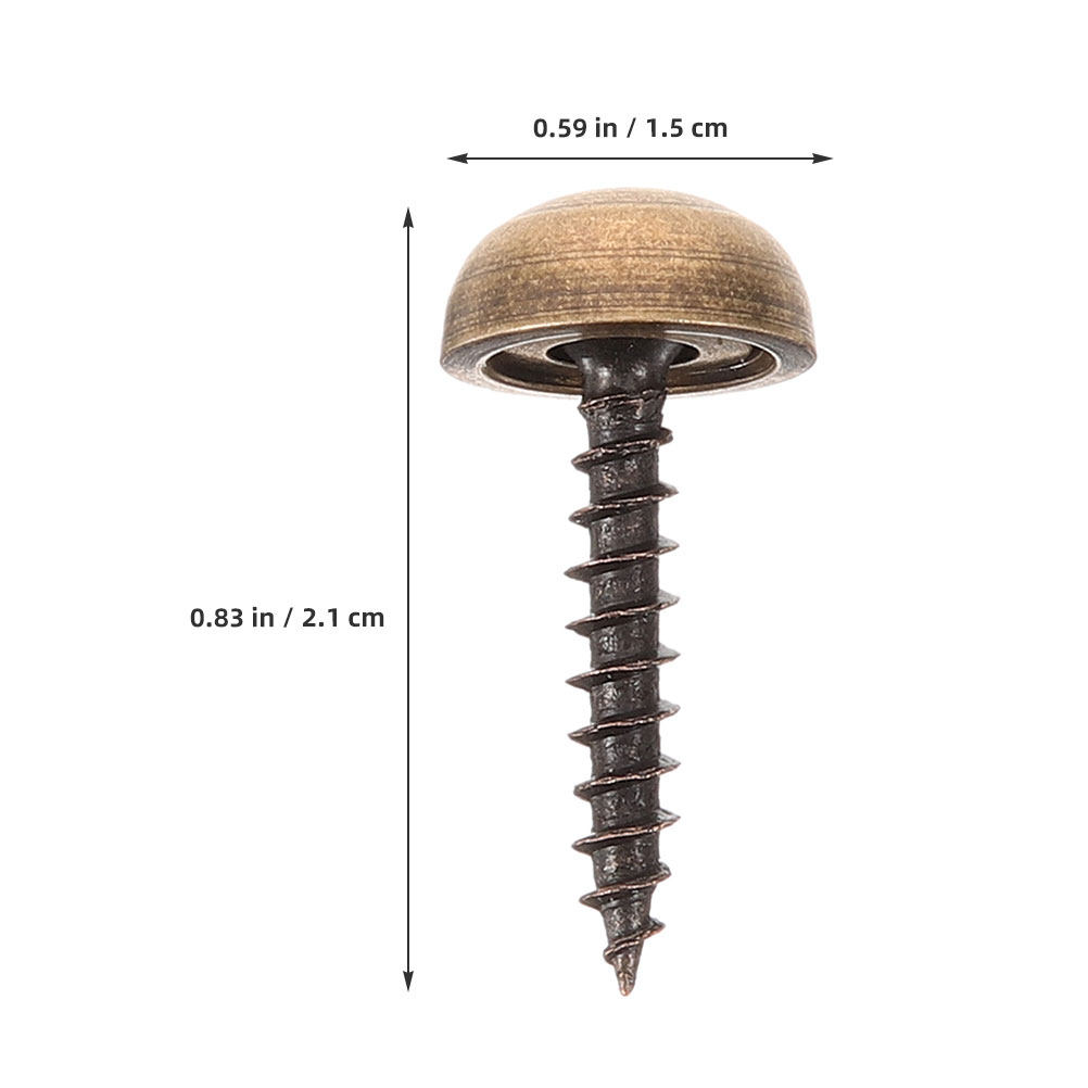 8Pcs Decorative Screws with Br - Woodworking Projects Art 评论和价格