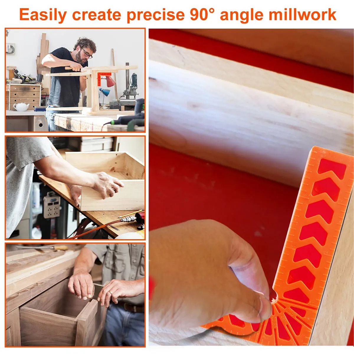 Toorise 8Pcs 90 Degree Positio - Woodworking Right Angle Clamp 评论和价格