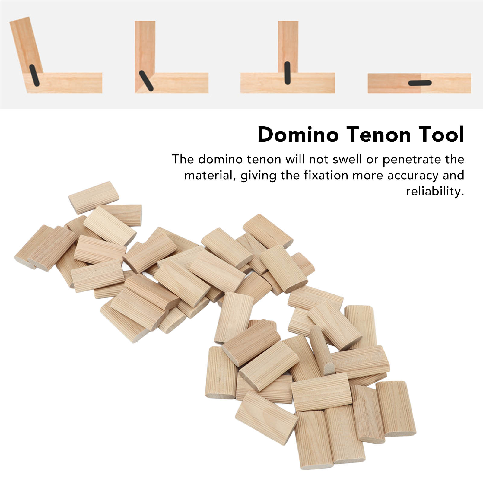 50pcs Domino Tenon Beech Wood  - Woodworking Domino 评论和价格