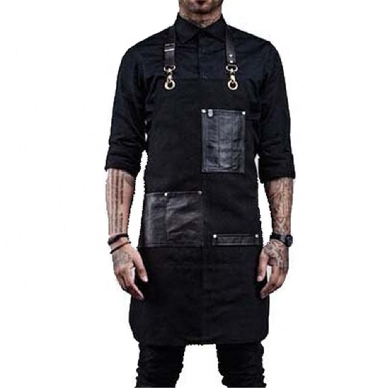 Custom Logo Black Canvas Multi - Woodworking Overalls 评论和价格