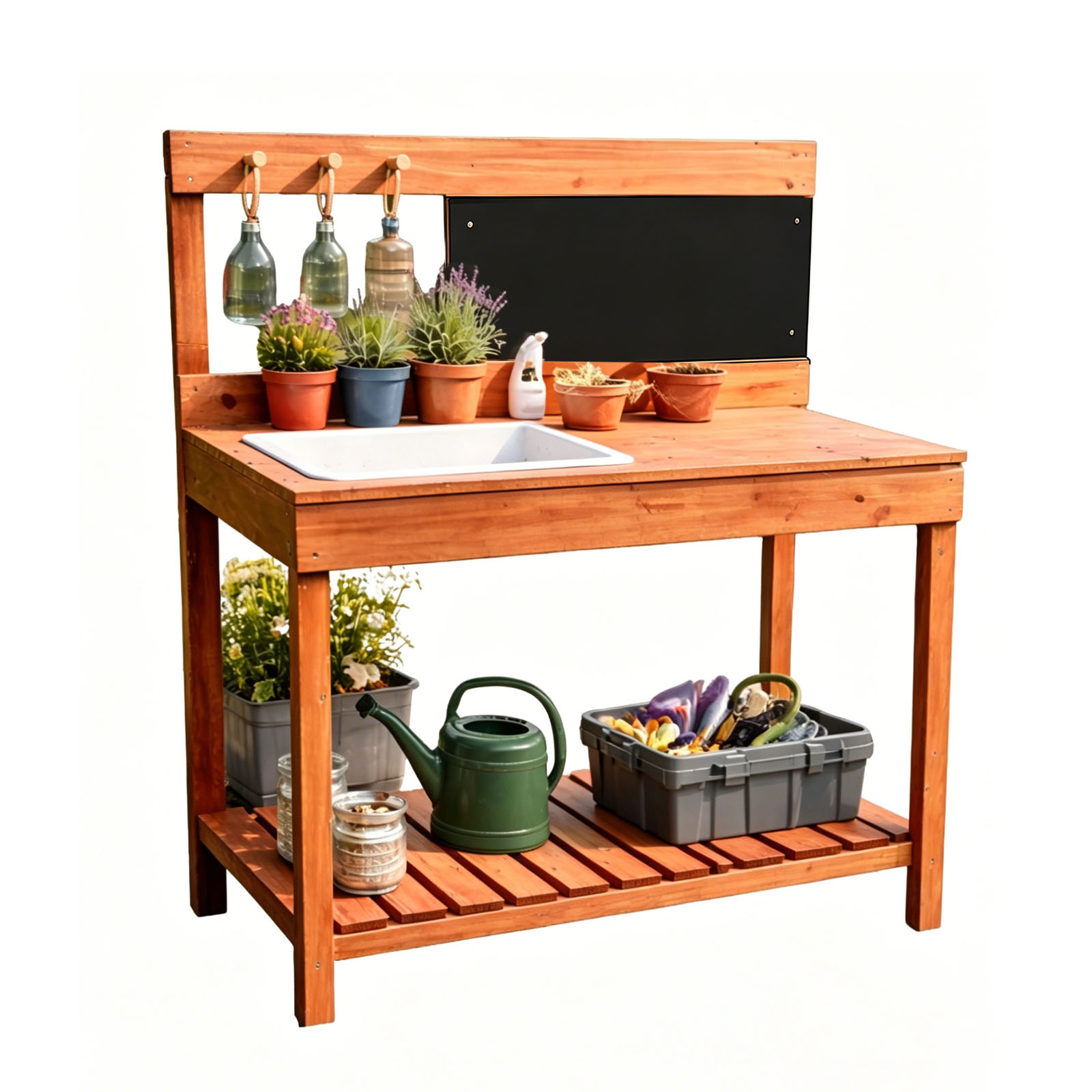 Wooden Potting Benches For Chi - Woodworking Bench 评论和价格
