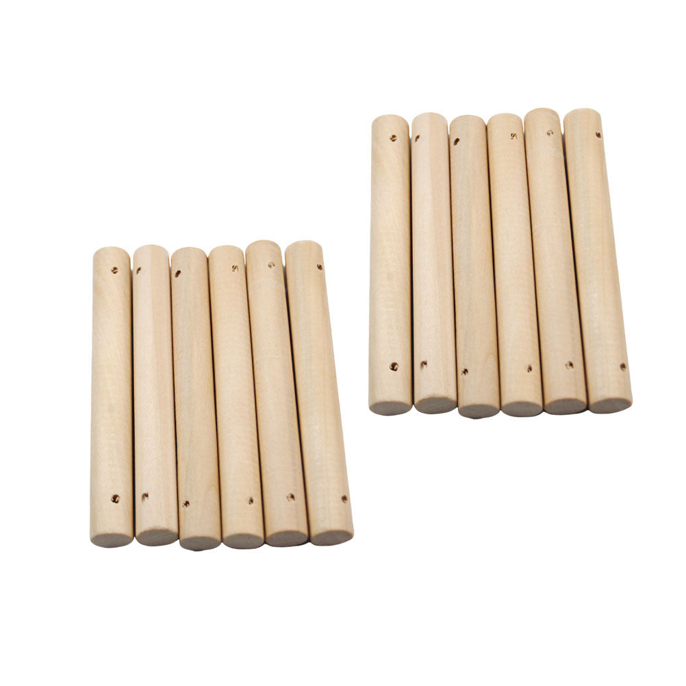25Pcs 1.5x12cm Hardwood Round  - Woodworking Projects Art 评论和价格