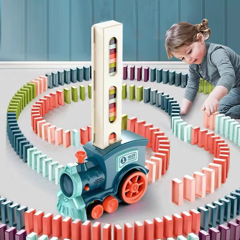 Automatic Laying Domino Train  - Woodworking Domino 评论和价格
