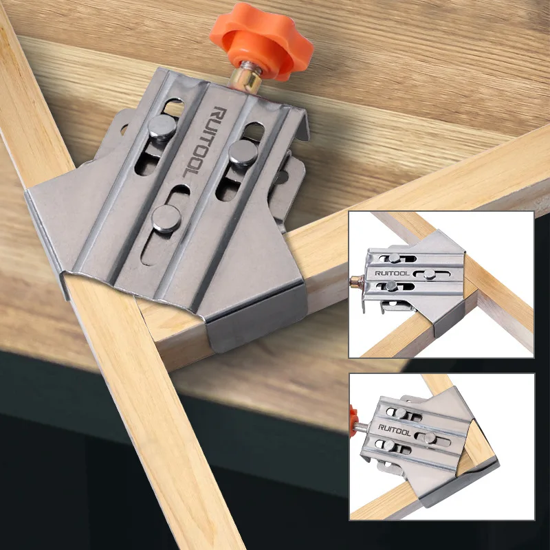 Stainless steel open/closed an - Woodworking Right Angle Clamp 评论和价格
