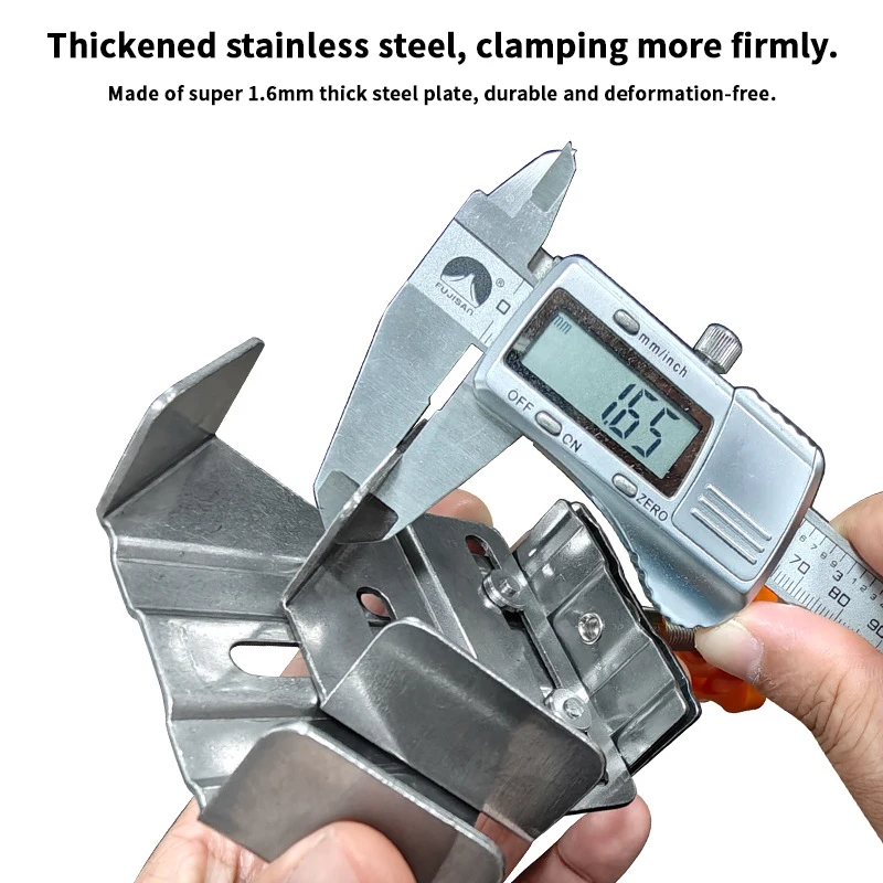 Stainless steel open/closed an - Woodworking Right Angle Clamp 评论和价格