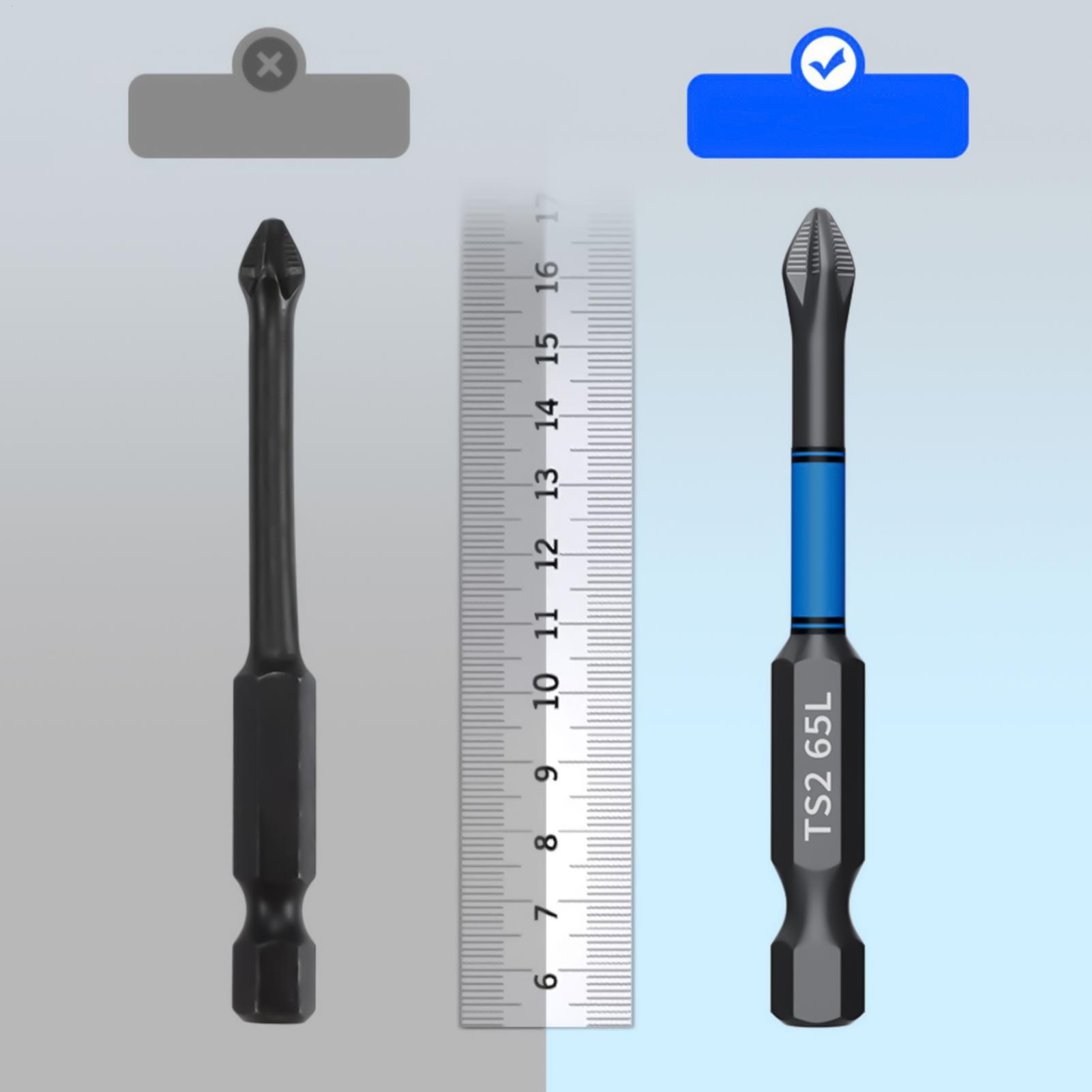 Drill Screwdriver Bit Set 6-Pi - Woodworking Drills 评论和价格
