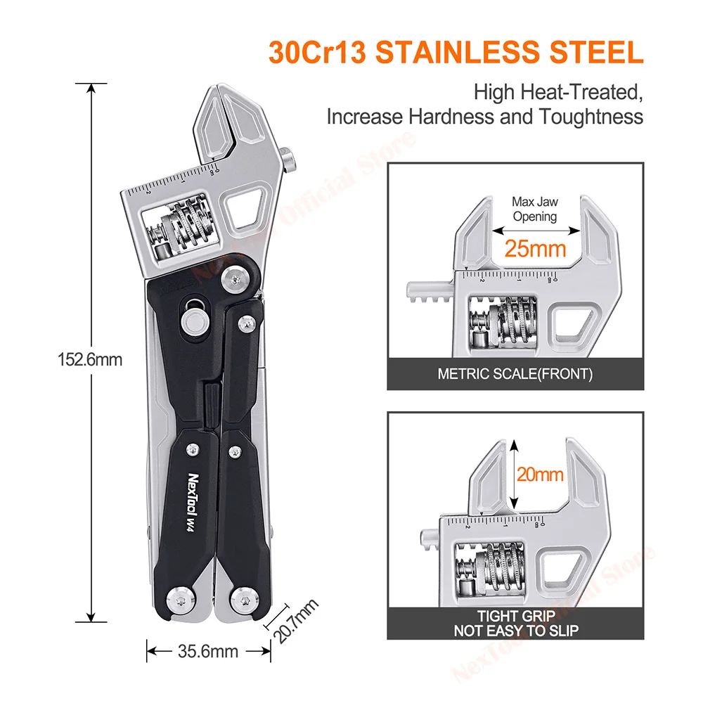 NexTool Multitool Wrench W4 11 - Woodworking Hand Saw 评论和价格