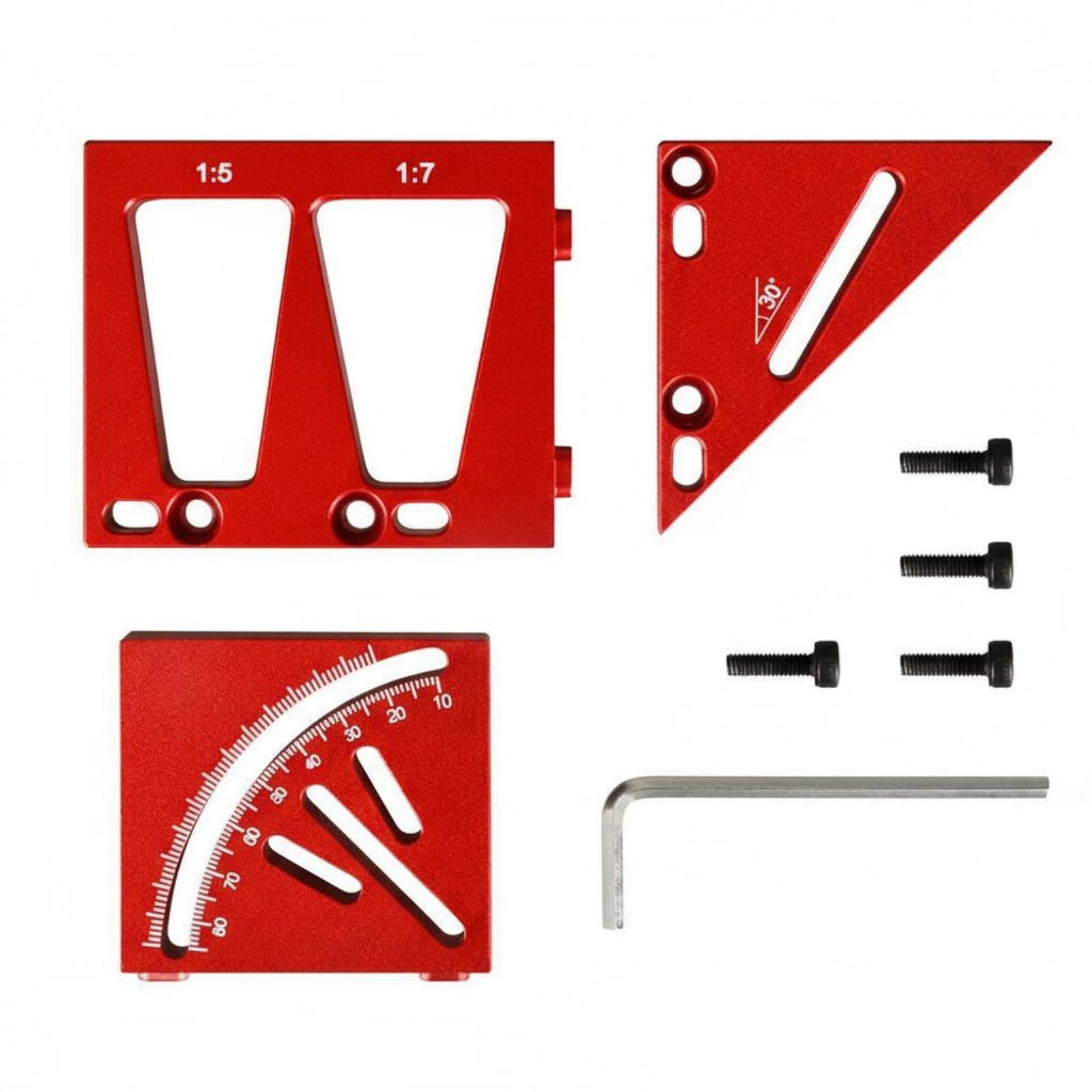 Precision Angle Gauge Aluminum - Woodworking Workshop Layout 评论和价格