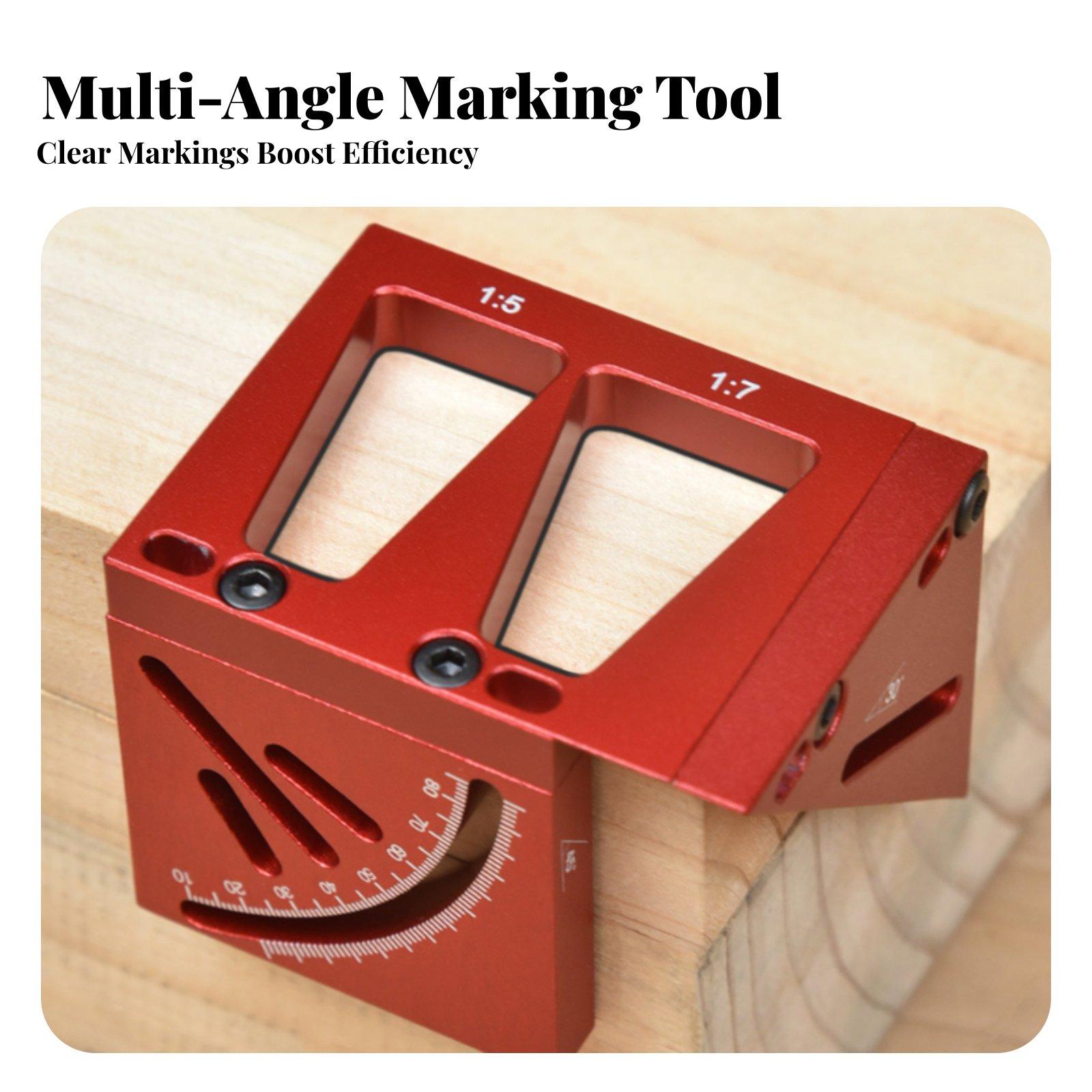 Precision Angle Gauge Aluminum - Woodworking Workshop Layout 评论和价格