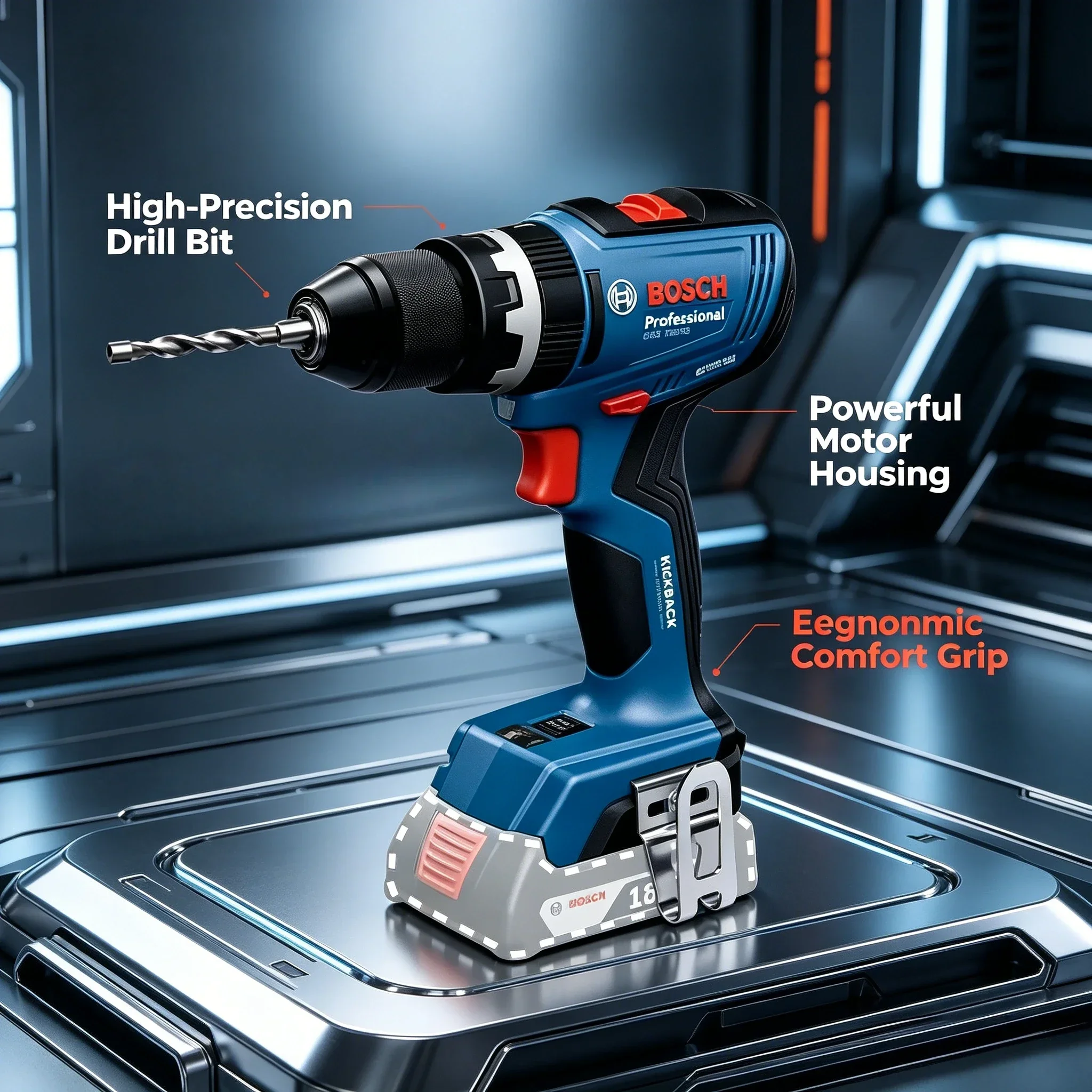 Bosch GSB 18V-65 Professional  - Bosch Drill Gsb 18V 评论和价格