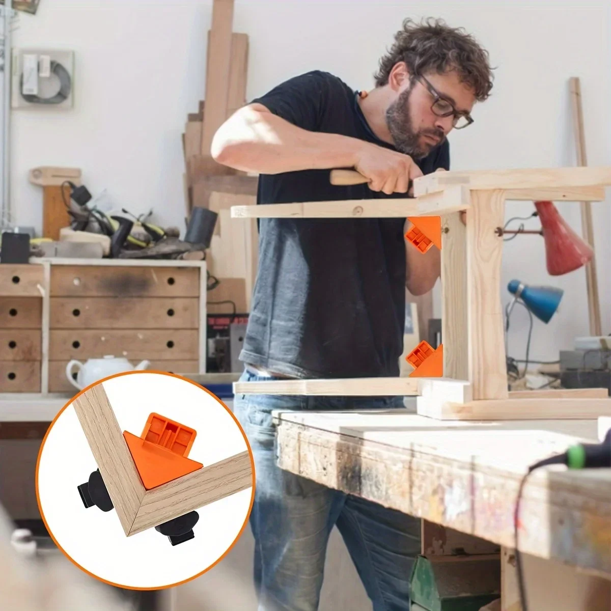 Right Angle Woodworking Clamp  - Woodworking Right Angle Clamp 评论和价格