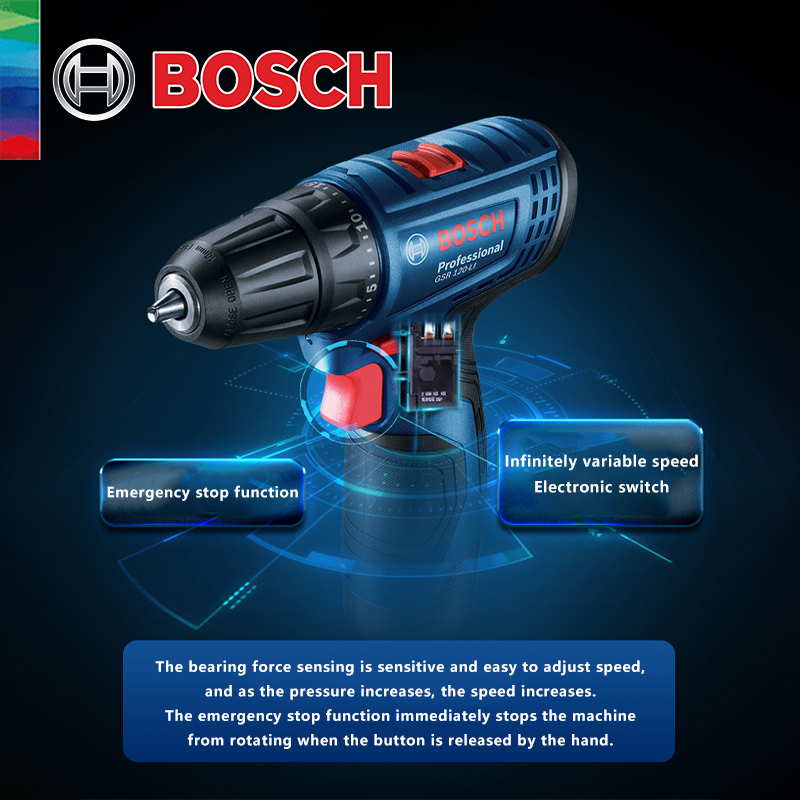 Bosch GSR 120-LI 12V Lithium E - Woodworking Drills 评论和价格