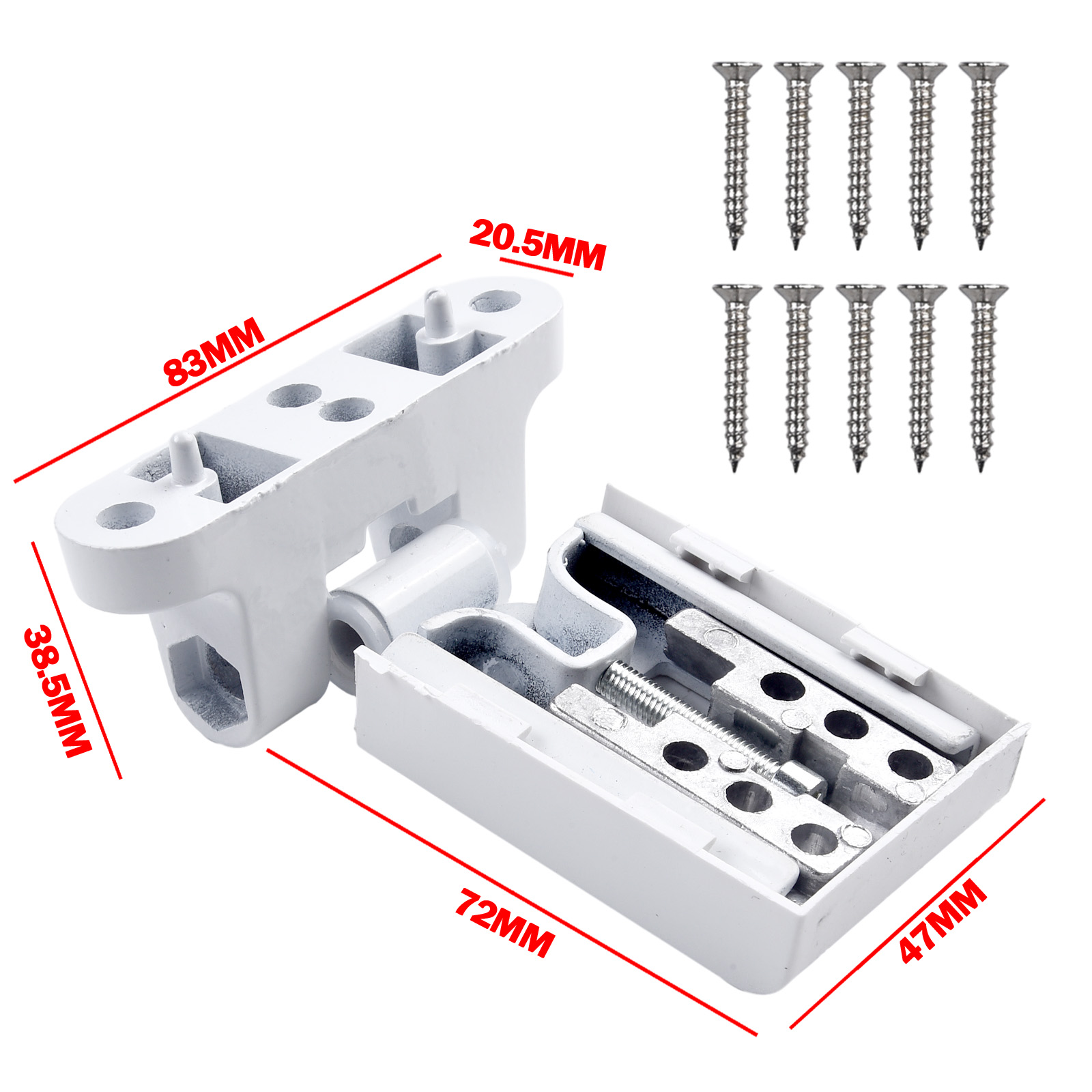 1PC Door Flag Hinge Door Hinge - Woodworking Usa 评论和价格