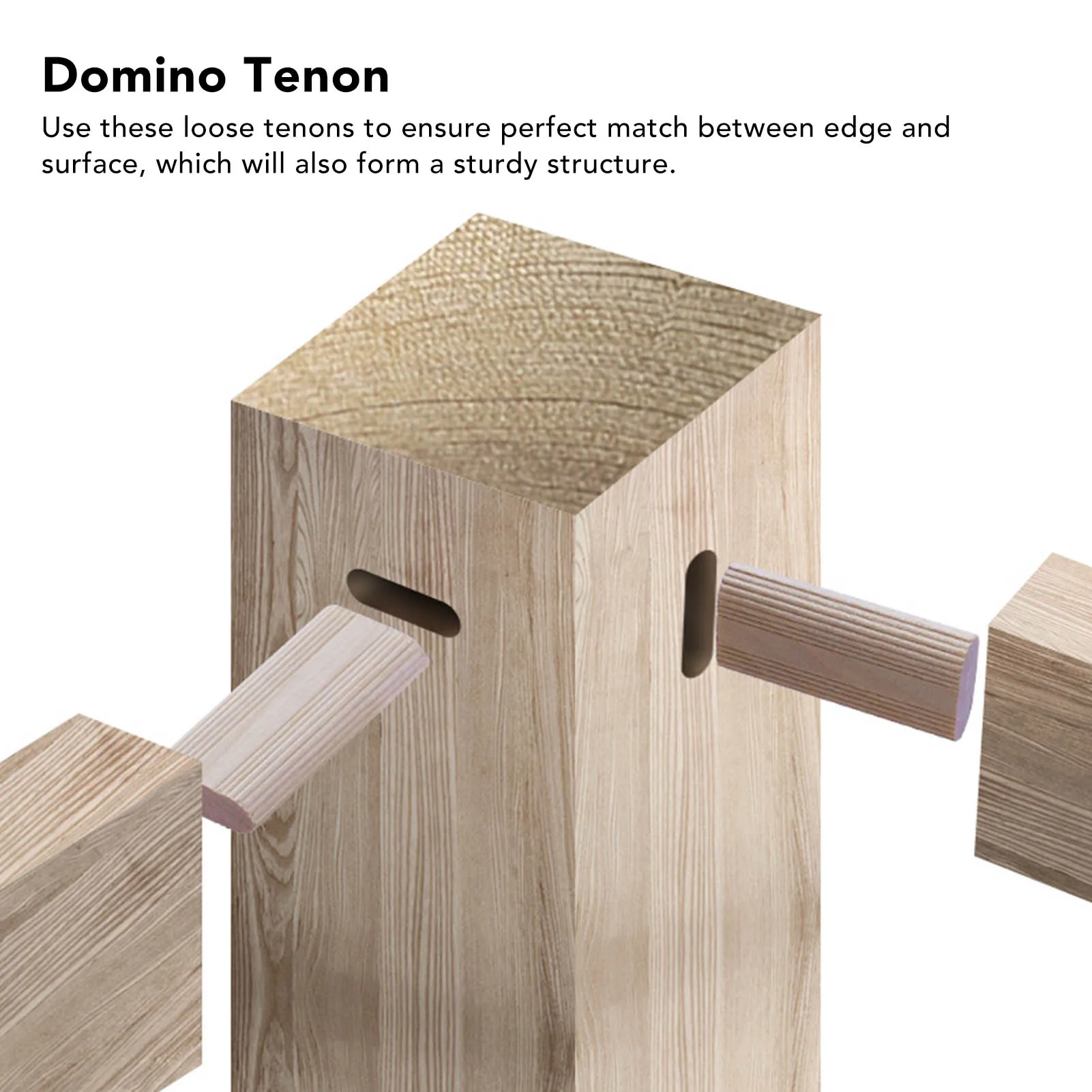 Domino Beech Wood 8x40mm Loose - Woodworking Domino 评论和价格