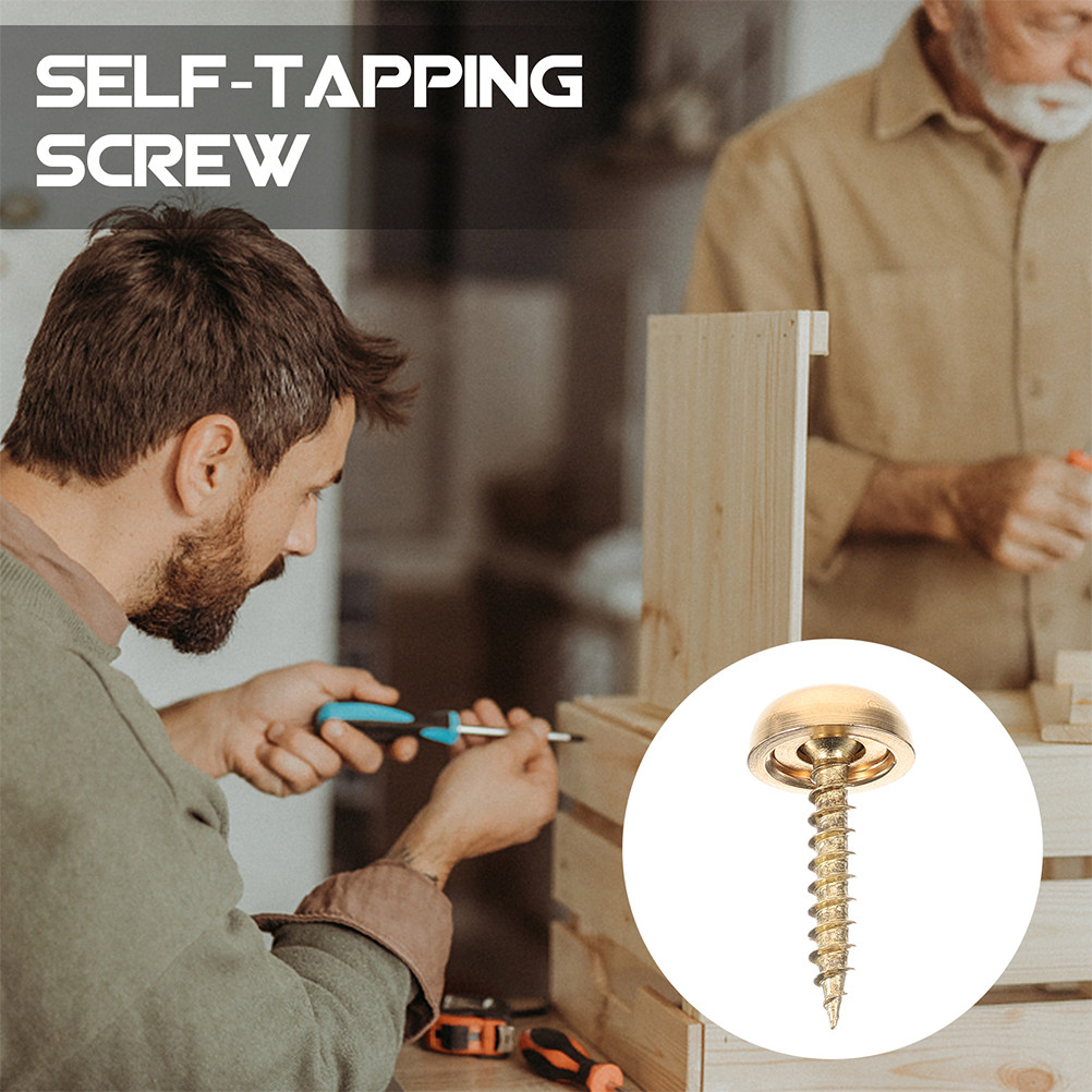 8Pcs Decorative Cap Screws Bra - Woodworking Projects Art 评论和价格