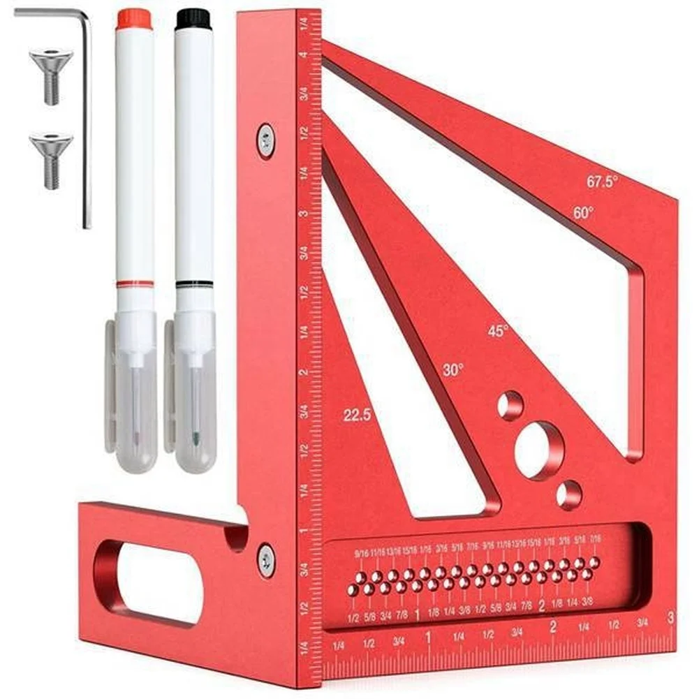 Red 3D Multi Angle Measuring R - Woodworking Workshop Layout 评论和价格